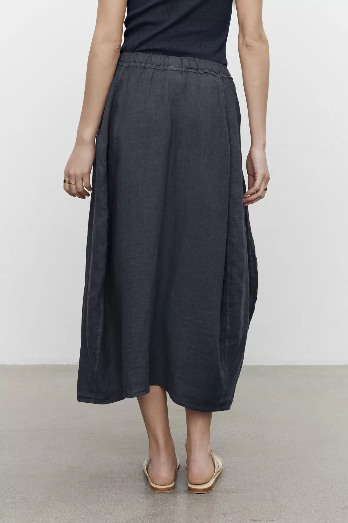 FAE LINEN A-LINE SKIRT