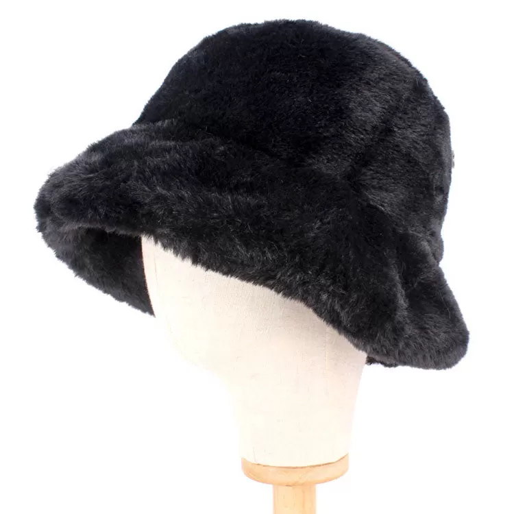 Faux Fur Bucket Hat