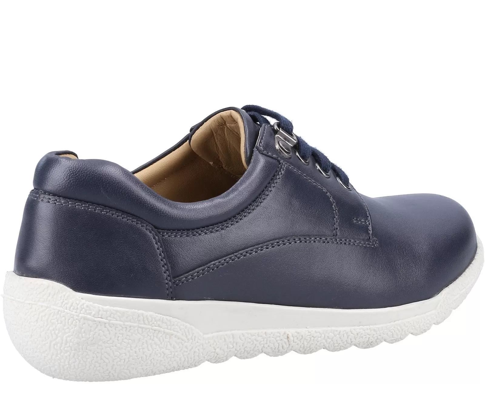 Fleet & Foster Cathy Womens Leather Lace Up Casual Shoe