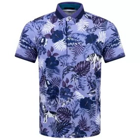 Floral Wolf Jungle Polo Iz - SU24