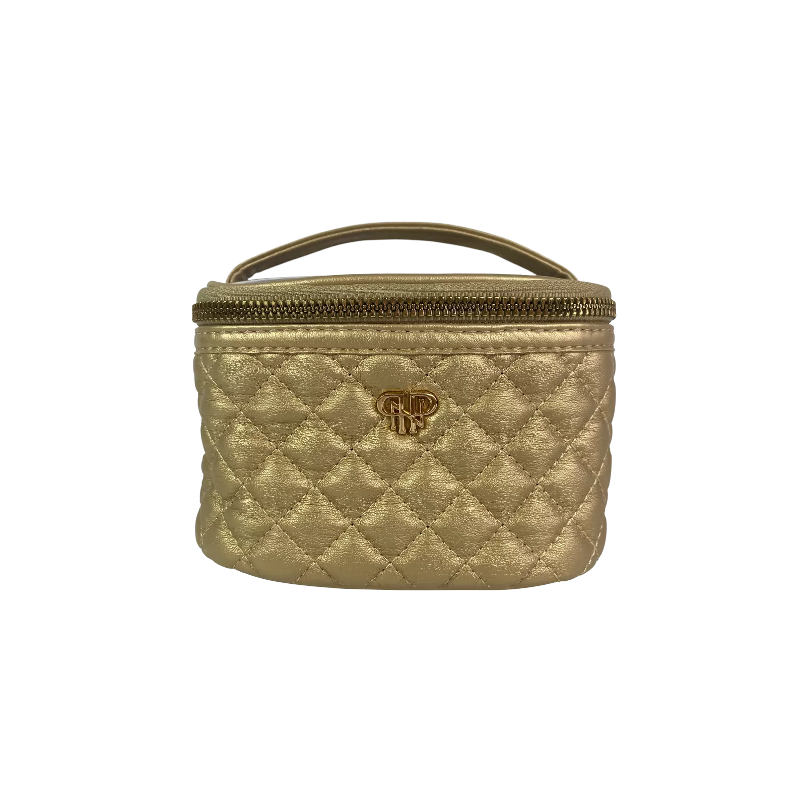 Getaway Jewelry Case - Gold Quilted