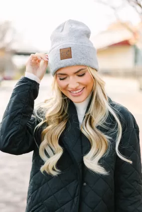 Heading Out Heather Gray CC Beanie