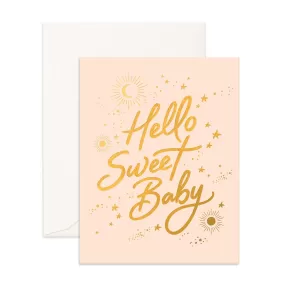  Hello Sweet Baby  Card