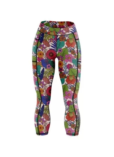 I'll bring you flowers capri leggings