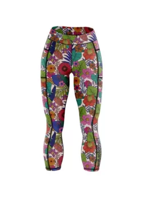 I'll bring you flowers capri leggings