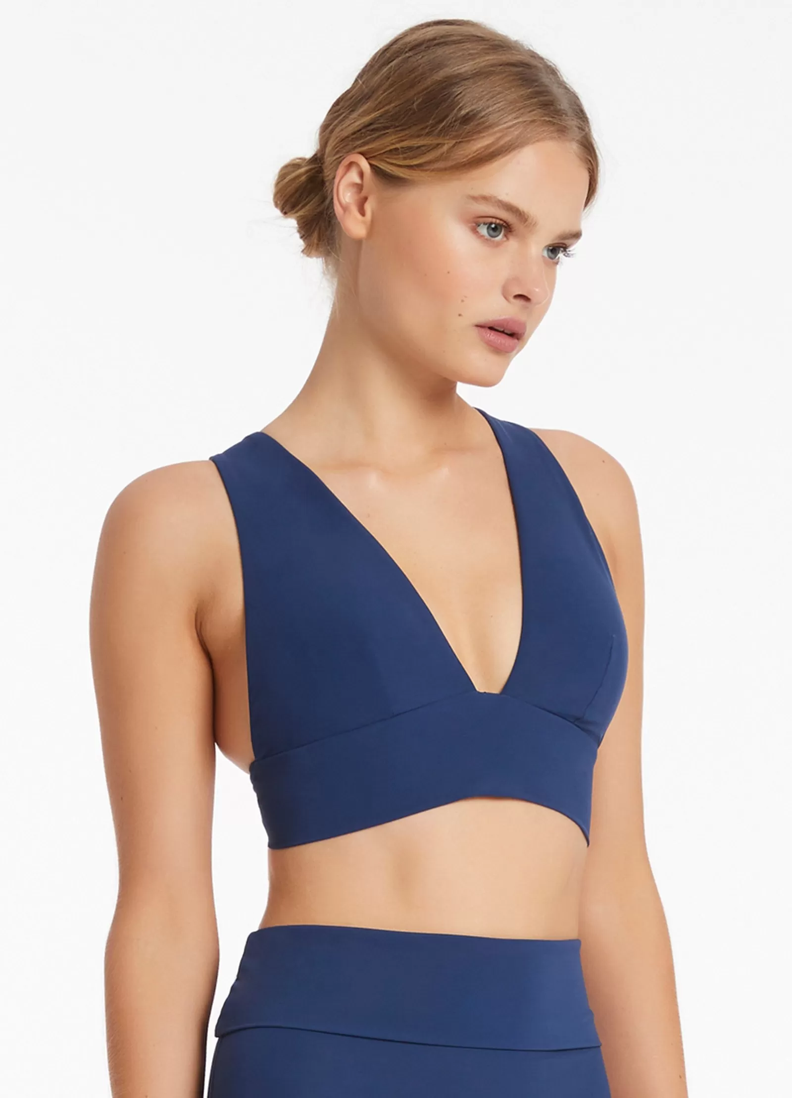 Jetset Soft Triangle Bikini Top - Pacific Blue