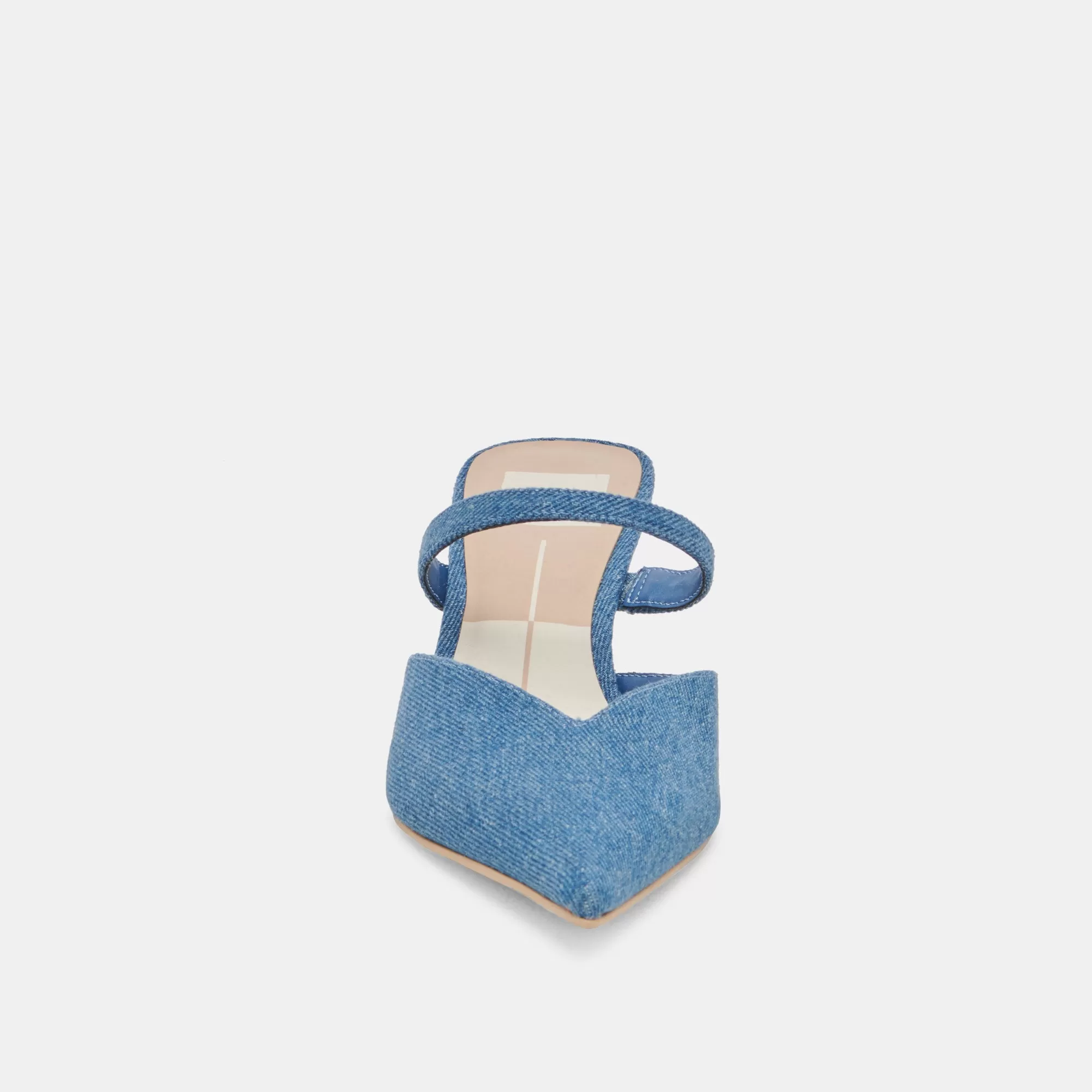 KANIKA MID HEELS BLUE DENIM