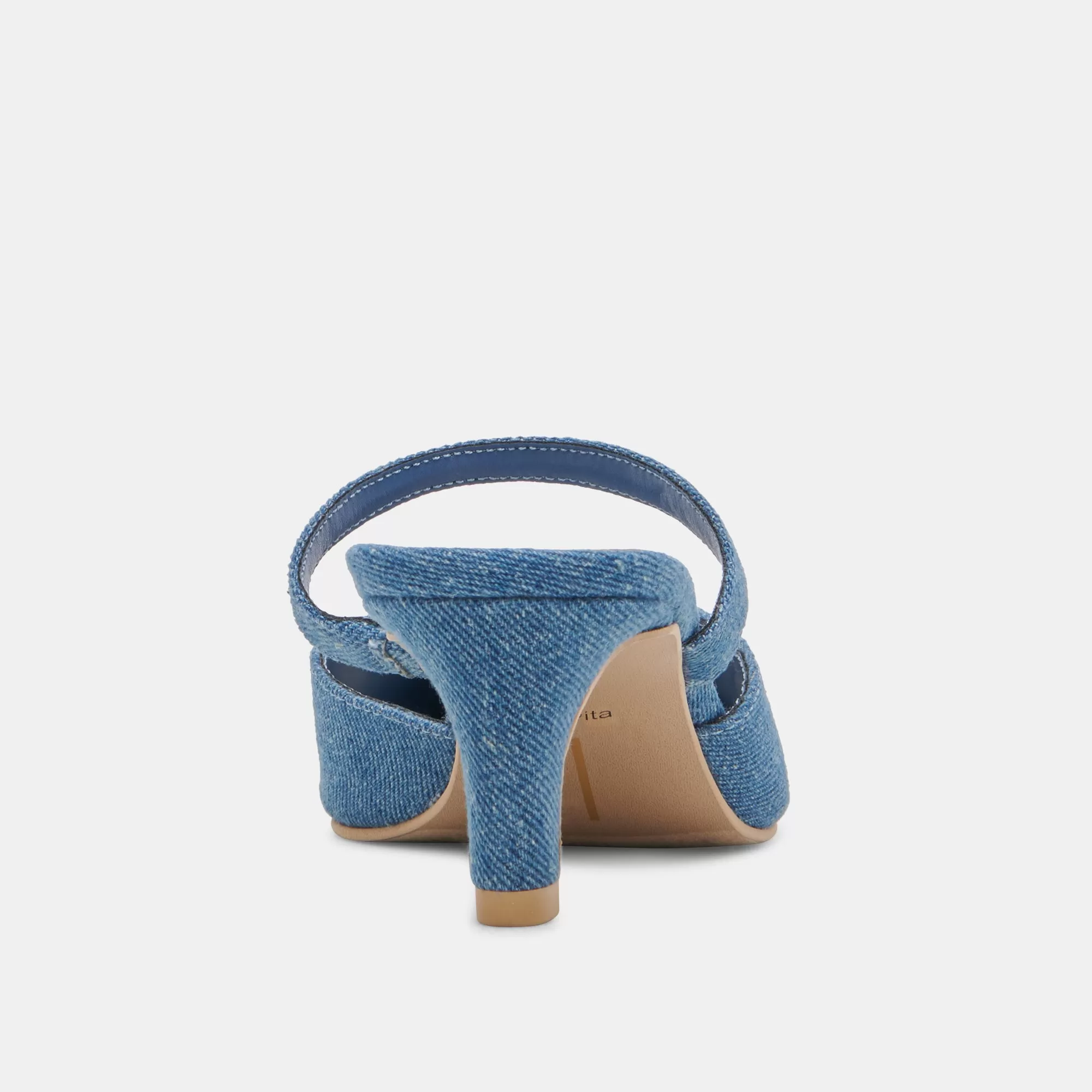 KANIKA MID HEELS BLUE DENIM