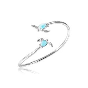 Larimar Waikiki Honu Sleek Bangle