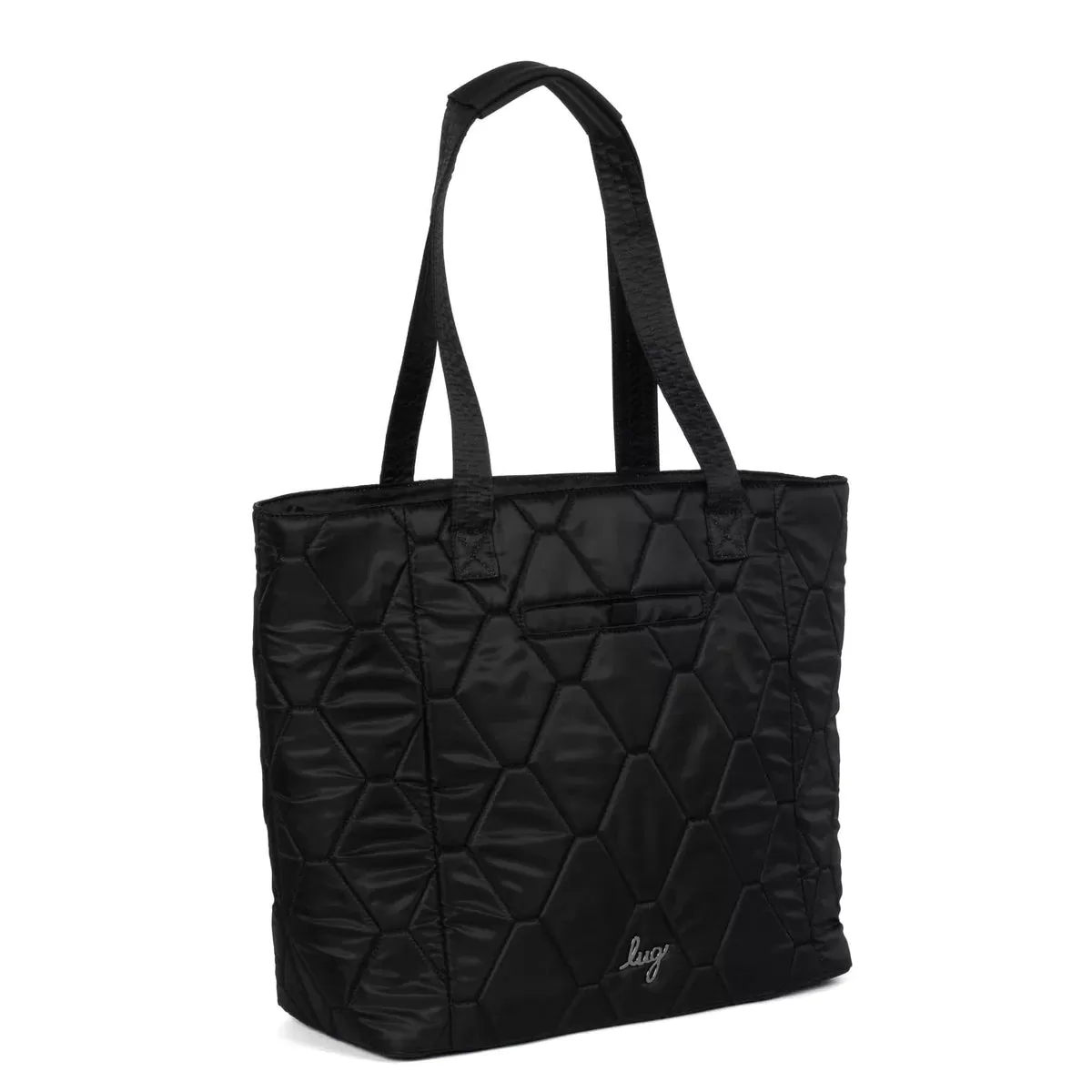 LUG Two-Step Tote Bag in Black