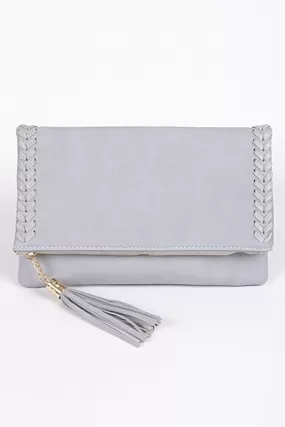 Luxe Stitch Detail Clutch