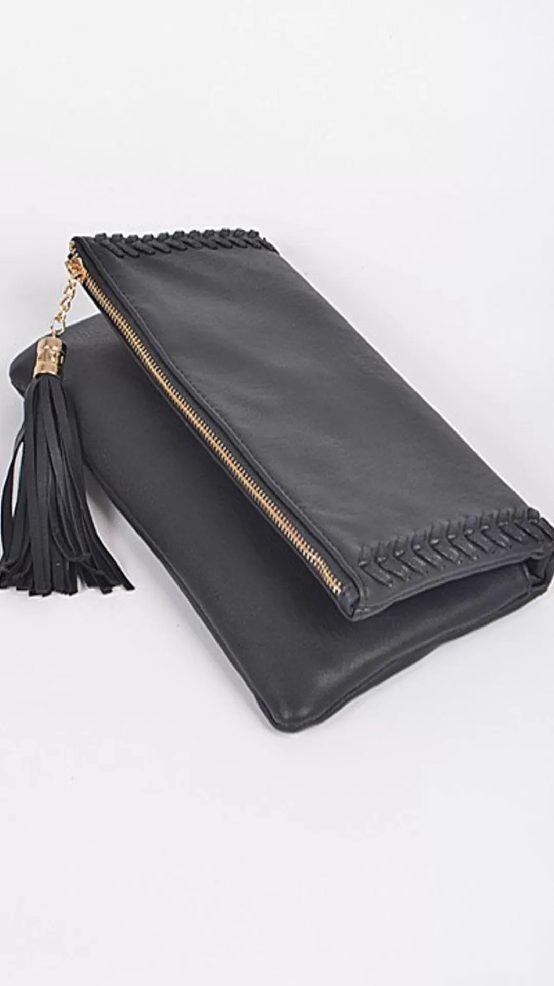 Luxe Stitch Detail Clutch