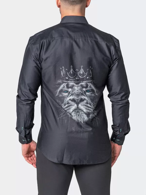 Maceoo Shirt | Fibonacci Lioncrown Black