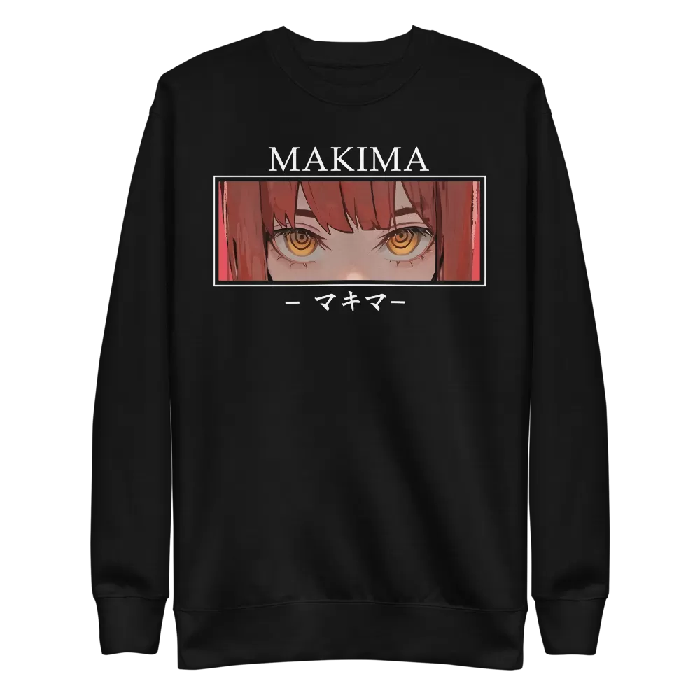 Makima Crewneck Sweatshirt Chainsaw Man