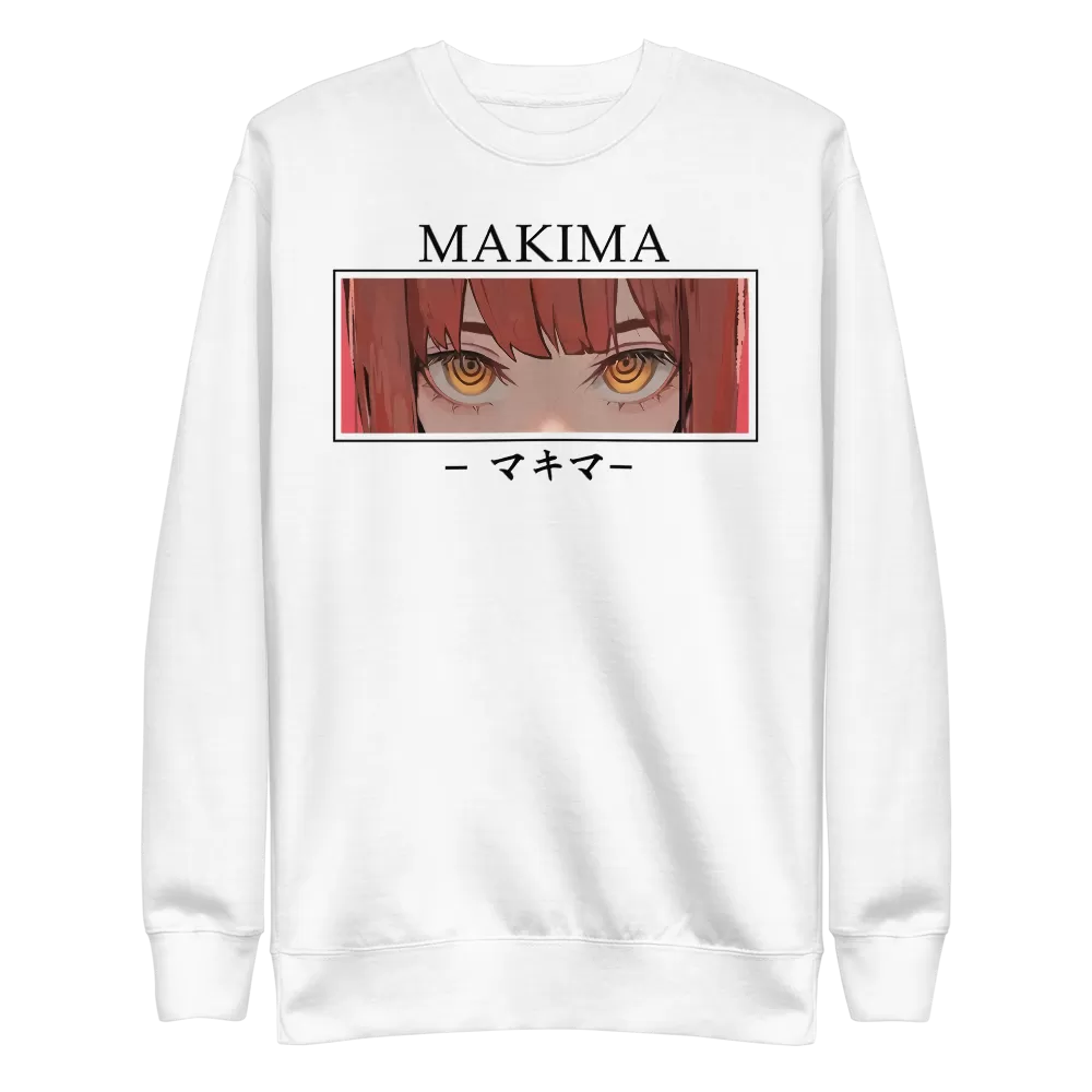 Makima Crewneck Sweatshirt Chainsaw Man