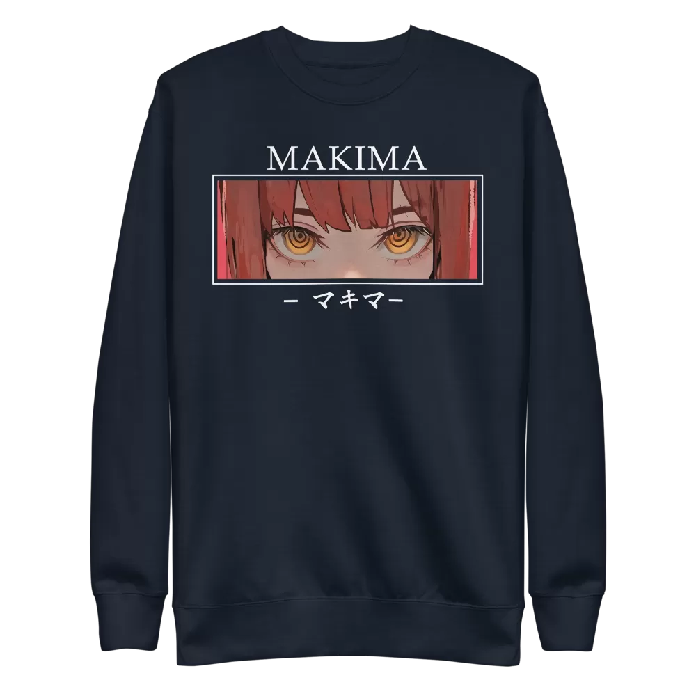 Makima Crewneck Sweatshirt Chainsaw Man