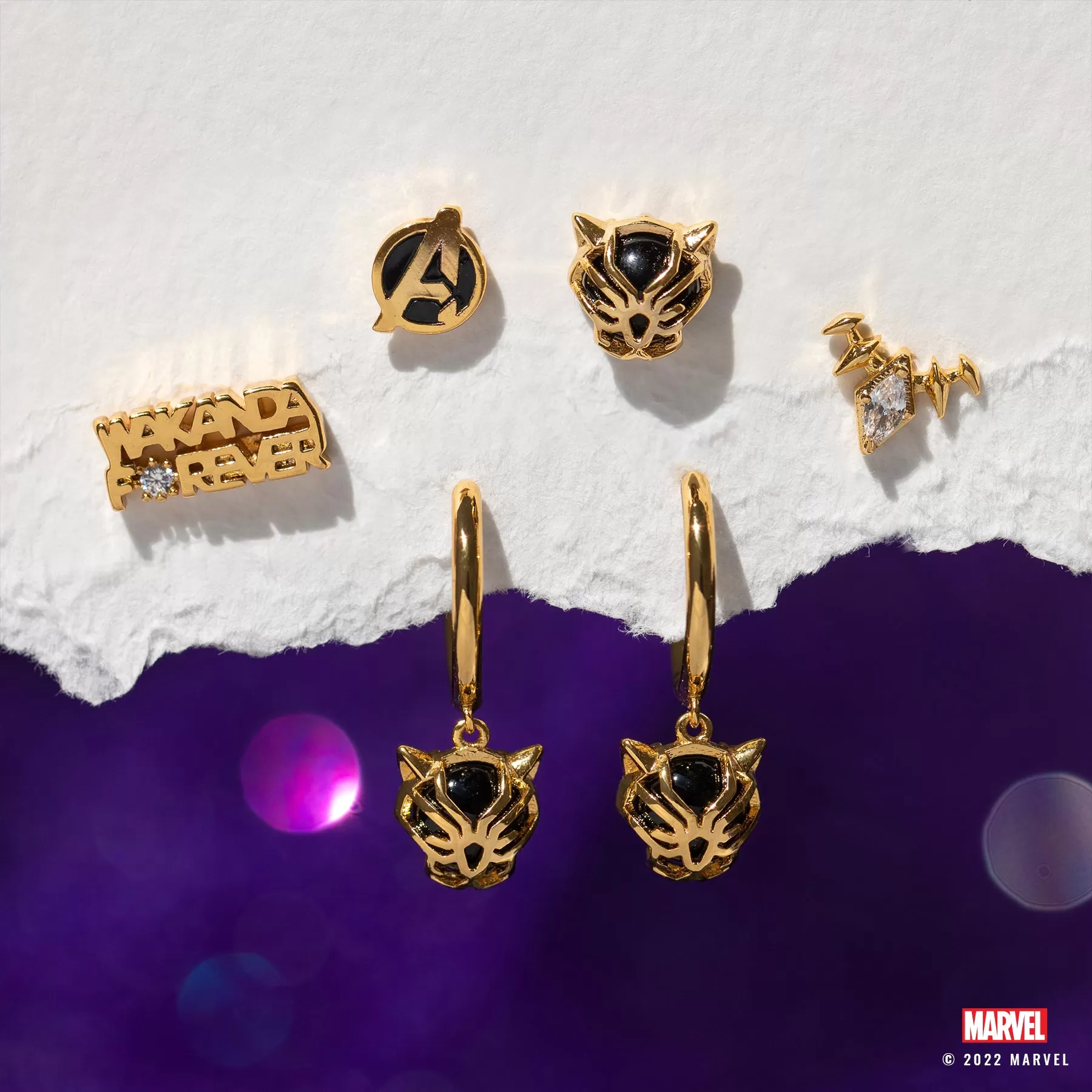 Marvel’s Black Panther Wakanda Forever Studs