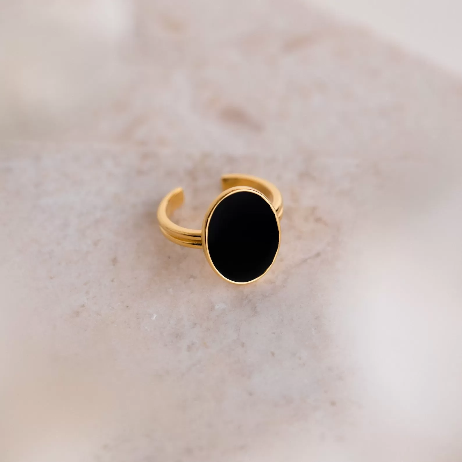 Midnight Hour Onyx Ring