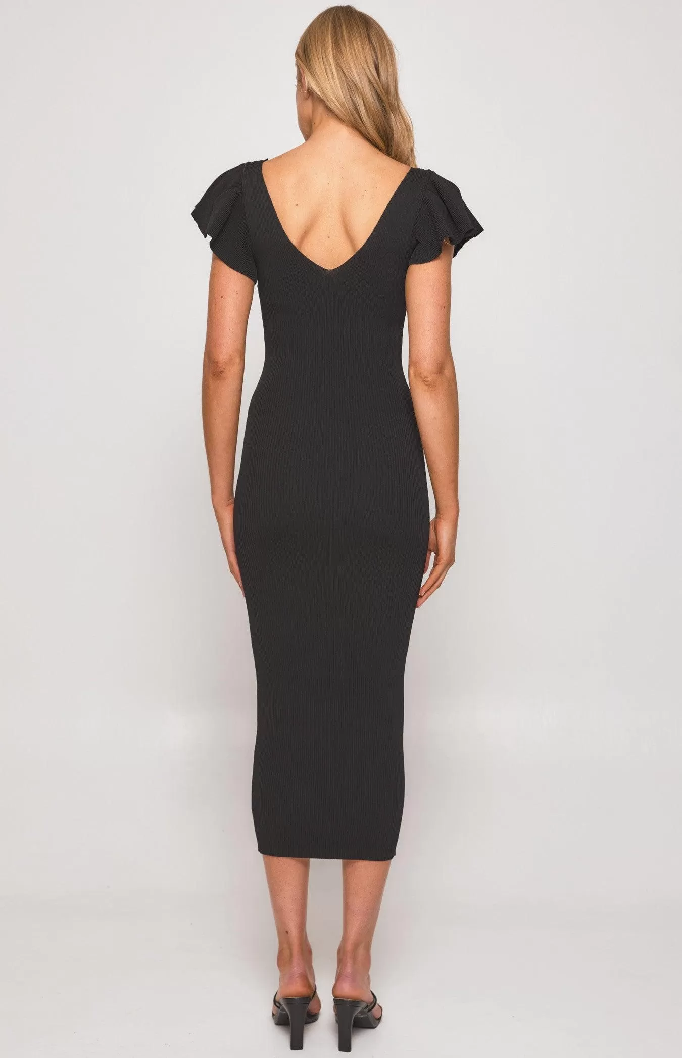 Mirabel Midi Dress - Black