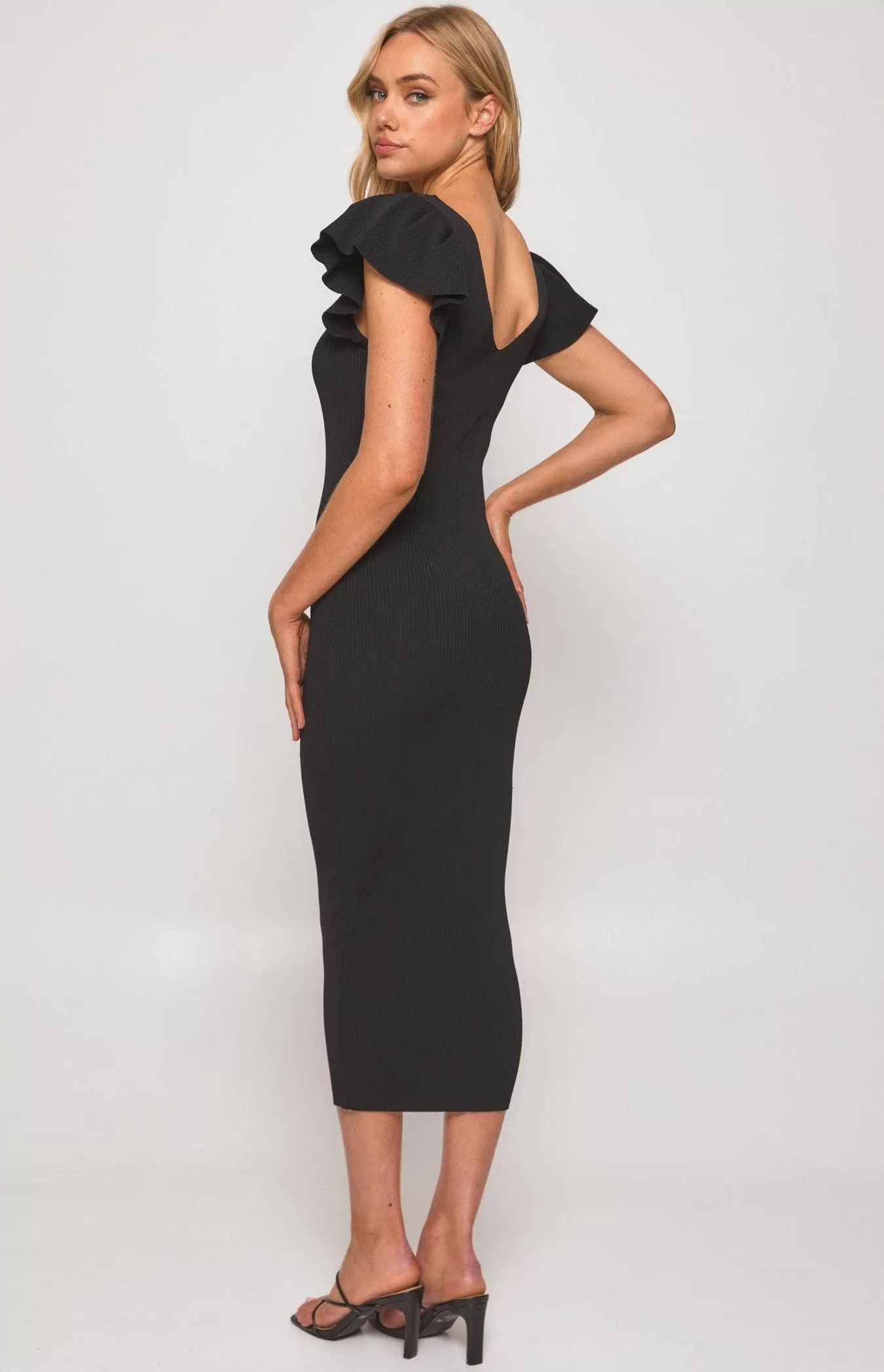 Mirabel Midi Dress - Black