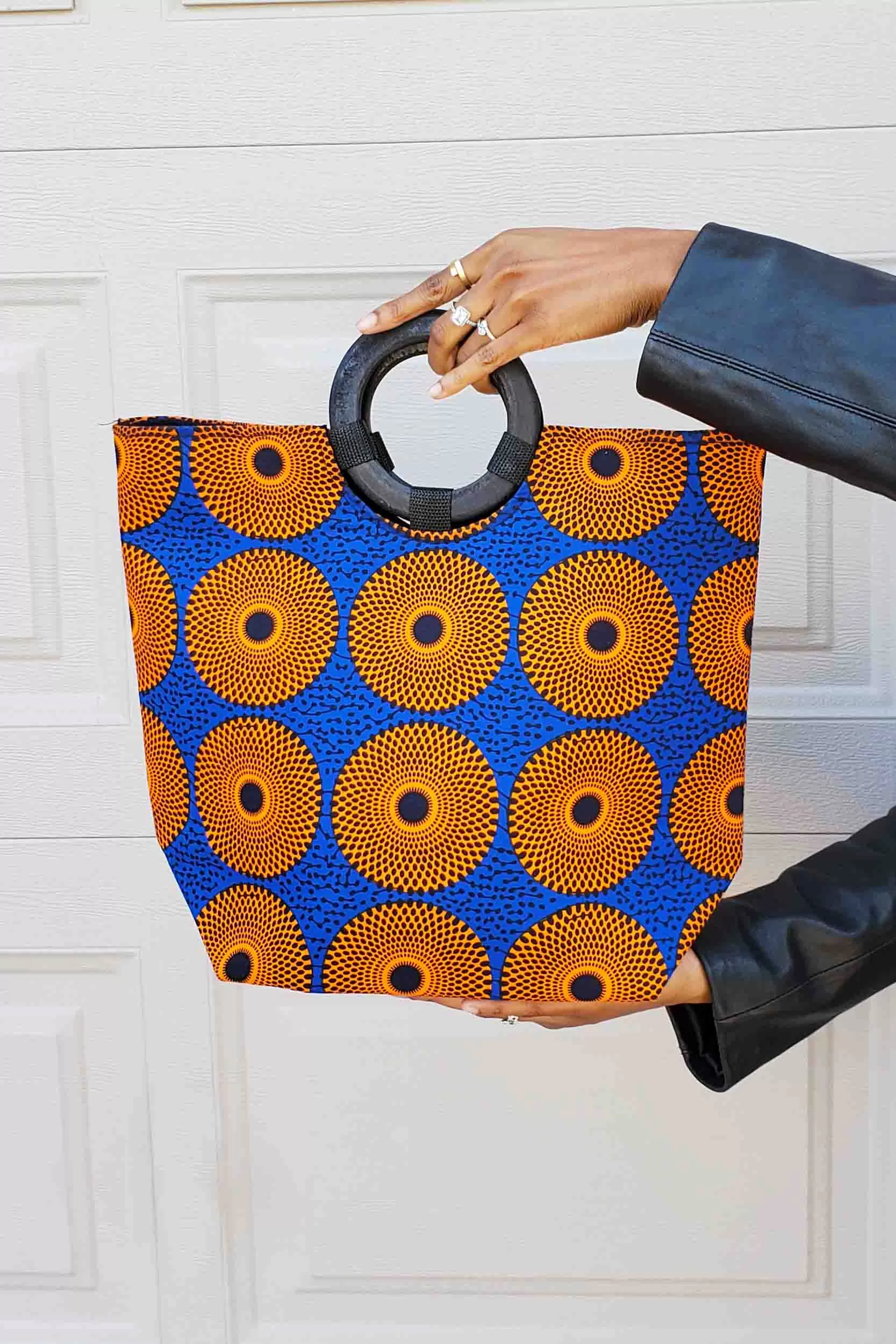 Morah African Print Tote Bag