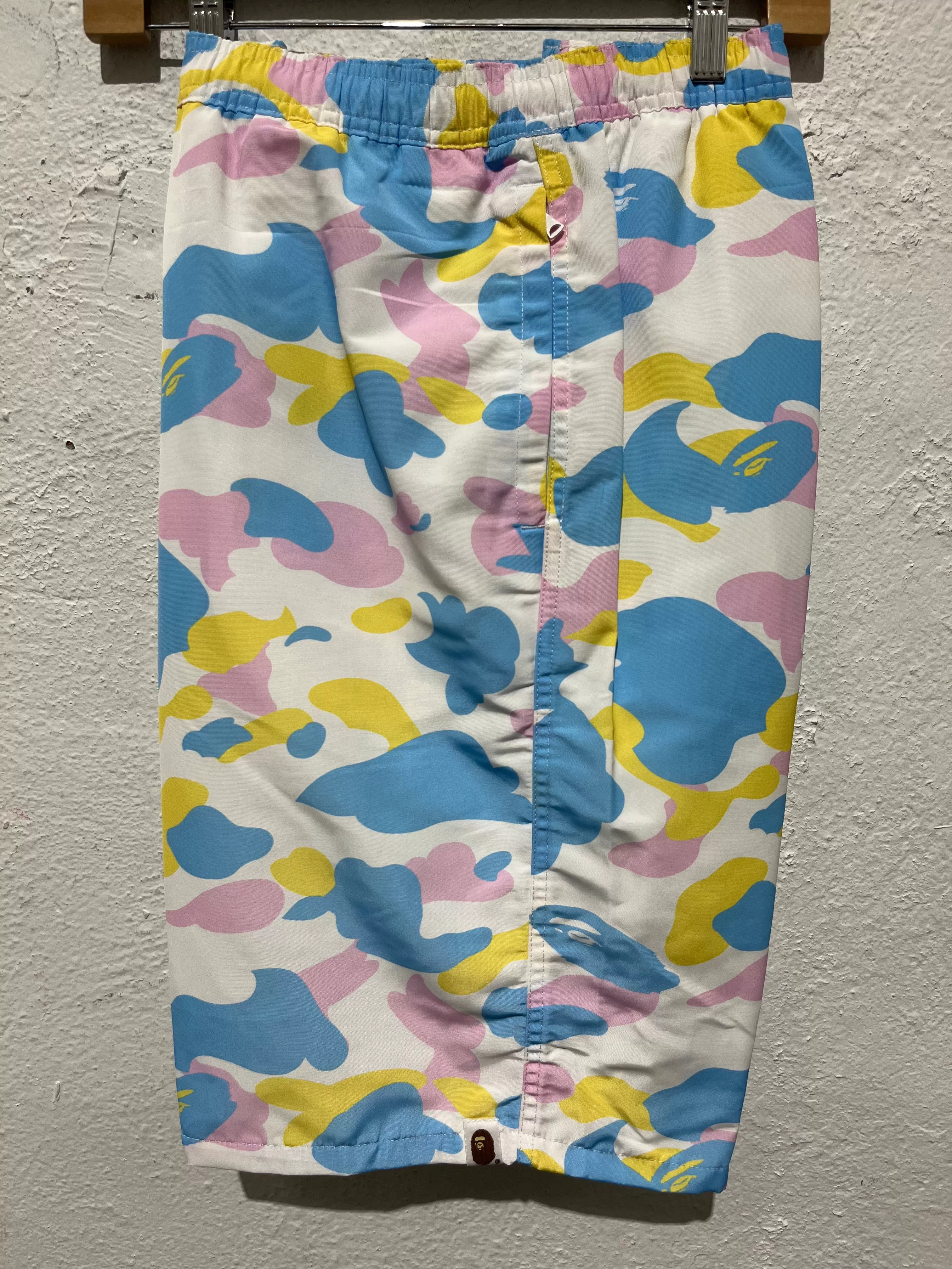 NEW Bape Camo Beach Shorts - Cotton Candy Size XL