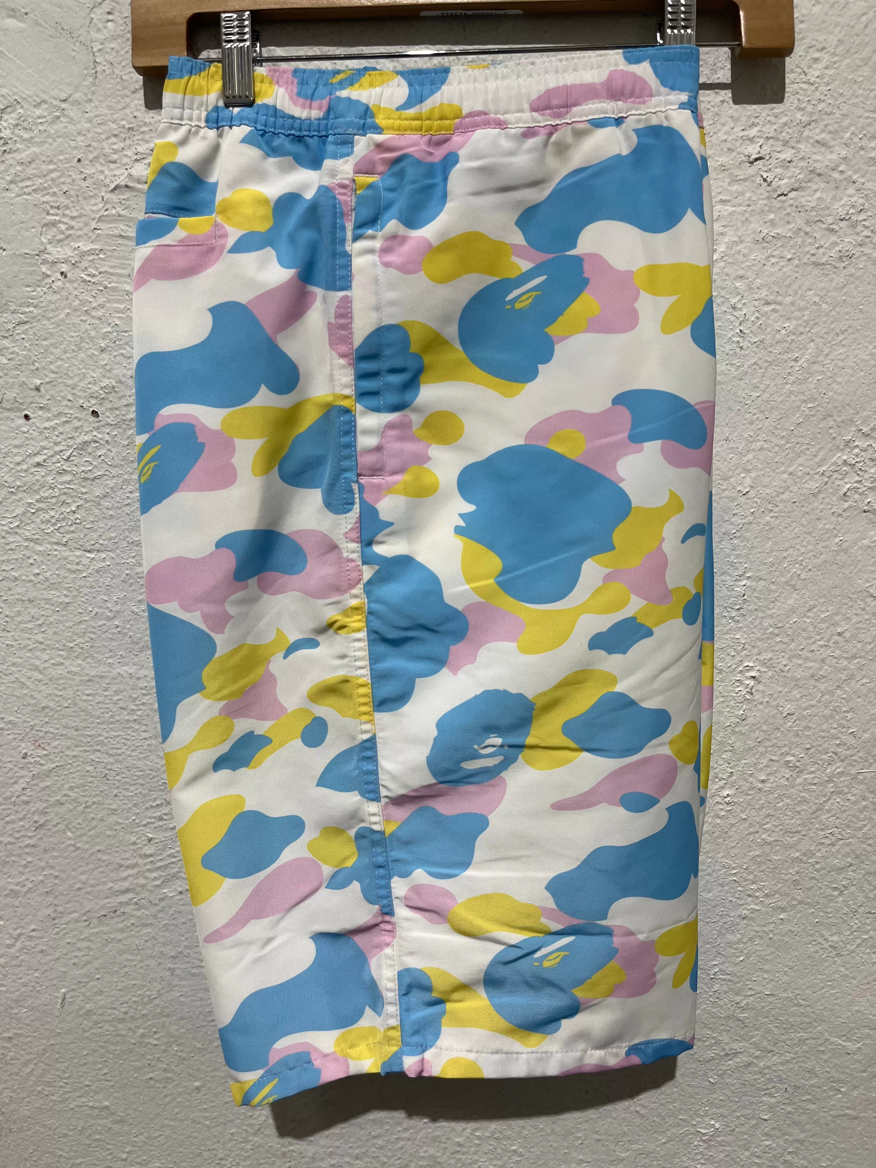 NEW Bape Camo Beach Shorts - Cotton Candy Size XL