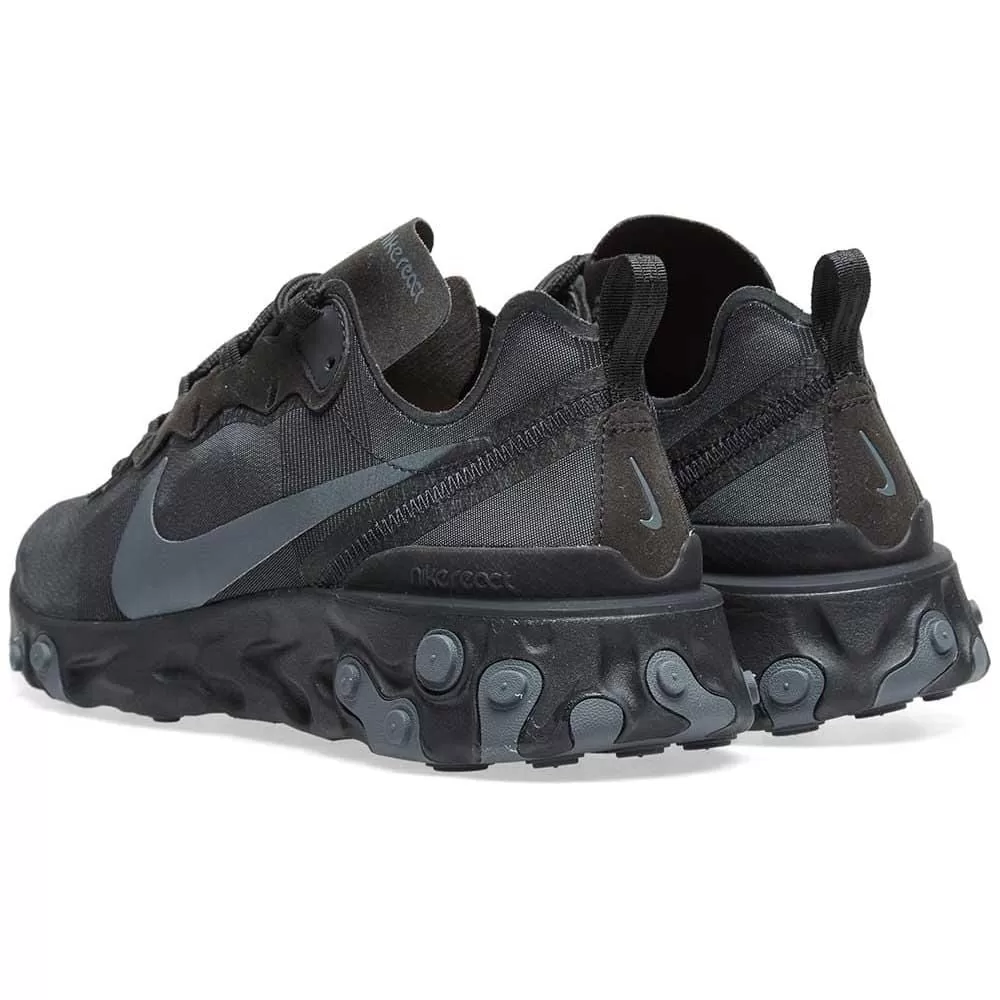 Nike React Element 55 Triple Black