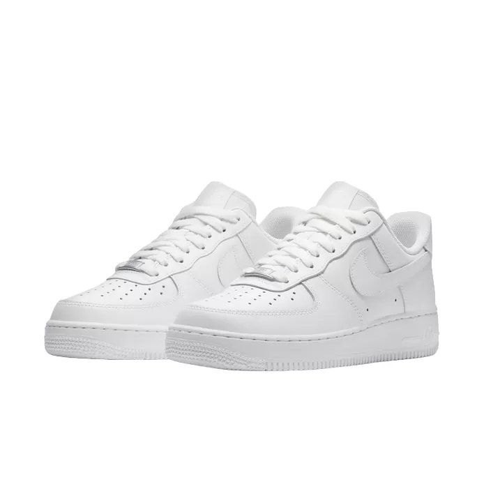 Nike women's sneakers shoe Air Force 1 '07 DD8959-100 white