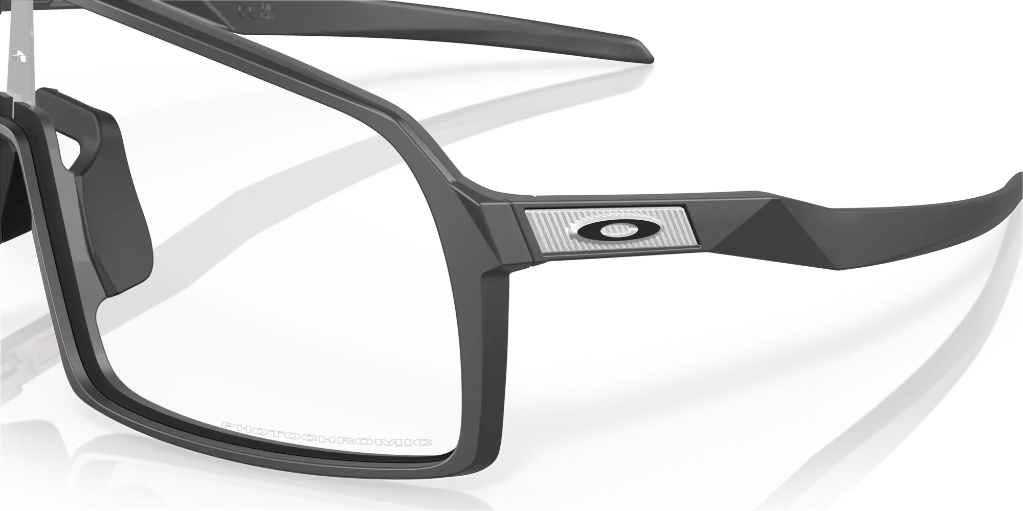 Oakley Sutro Matte Clear To Black Iridium Photochromic Lenses Matte Carbon Frame