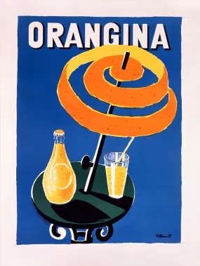 Orangina Boisson Gazeuse Print