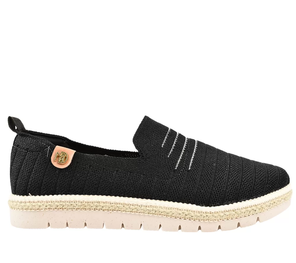 Pantofi casual, dama, PASS COLLECTION, 7390.102 negru, textil