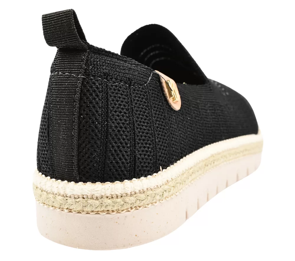 Pantofi casual, dama, PASS COLLECTION, 7390.102 negru, textil