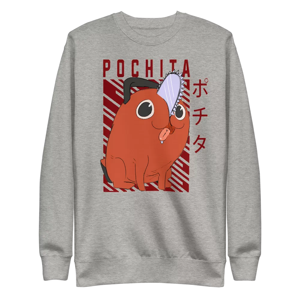 Pochita Crewneck Sweatshirt Chainsaw Man