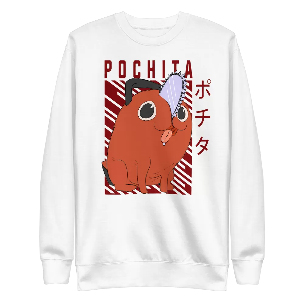 Pochita Crewneck Sweatshirt Chainsaw Man