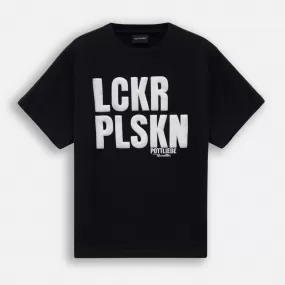 "LCKR PLSKN" Weiß - Schwarz