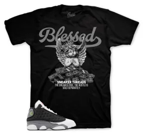 Retro 13 Black Flint Blessed Angel Shirt