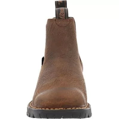 Rocky Men's Legacy 32 Twin WP Gore Western Work Boot -Brown- RKW0381