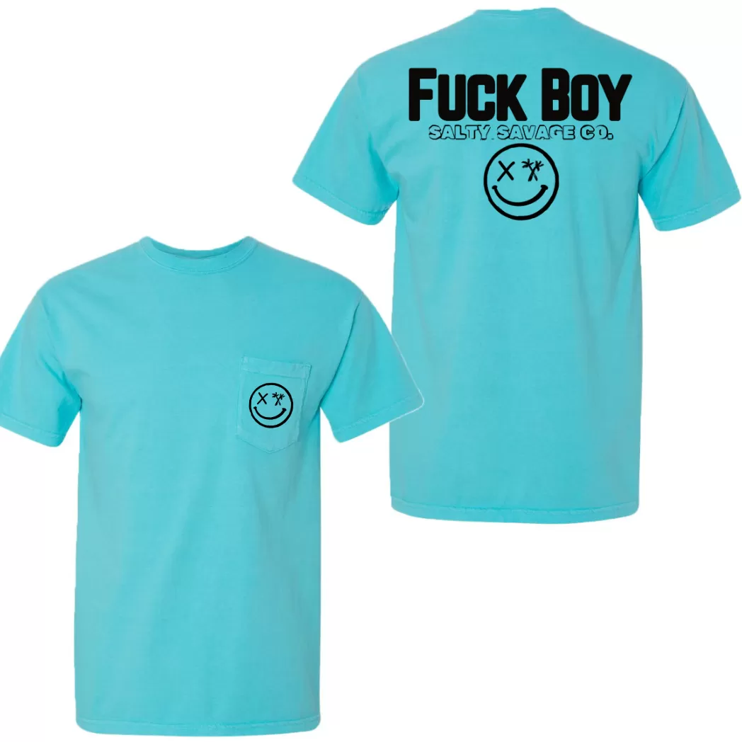 Salty Savage "FUCK BOY" Pocket Tee