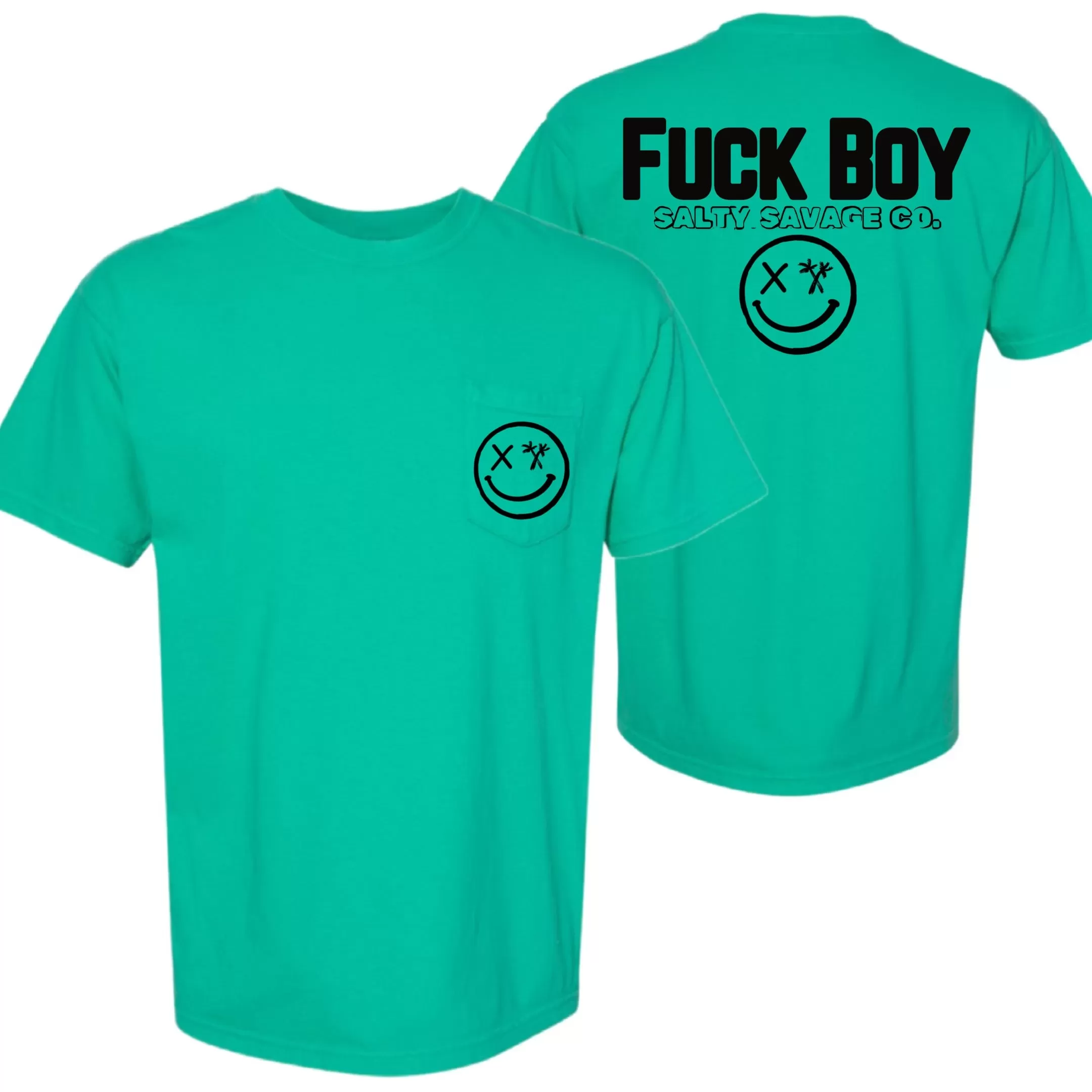 Salty Savage "FUCK BOY" Pocket Tee