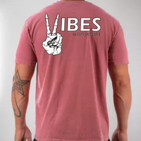 Salty Savage "Vibes" Pocket Tee