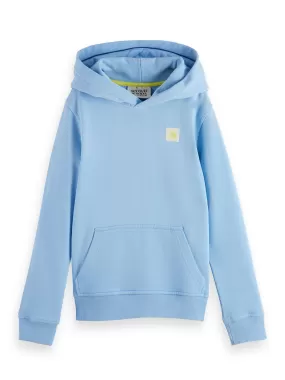 Scotch & Soda Boys Pale Blue Classic Hoodie_ 176037