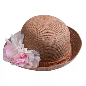 Stylish Floral Straw Hat