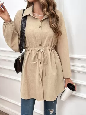 Stylish Windproof Women's Coat for Fall and Winter