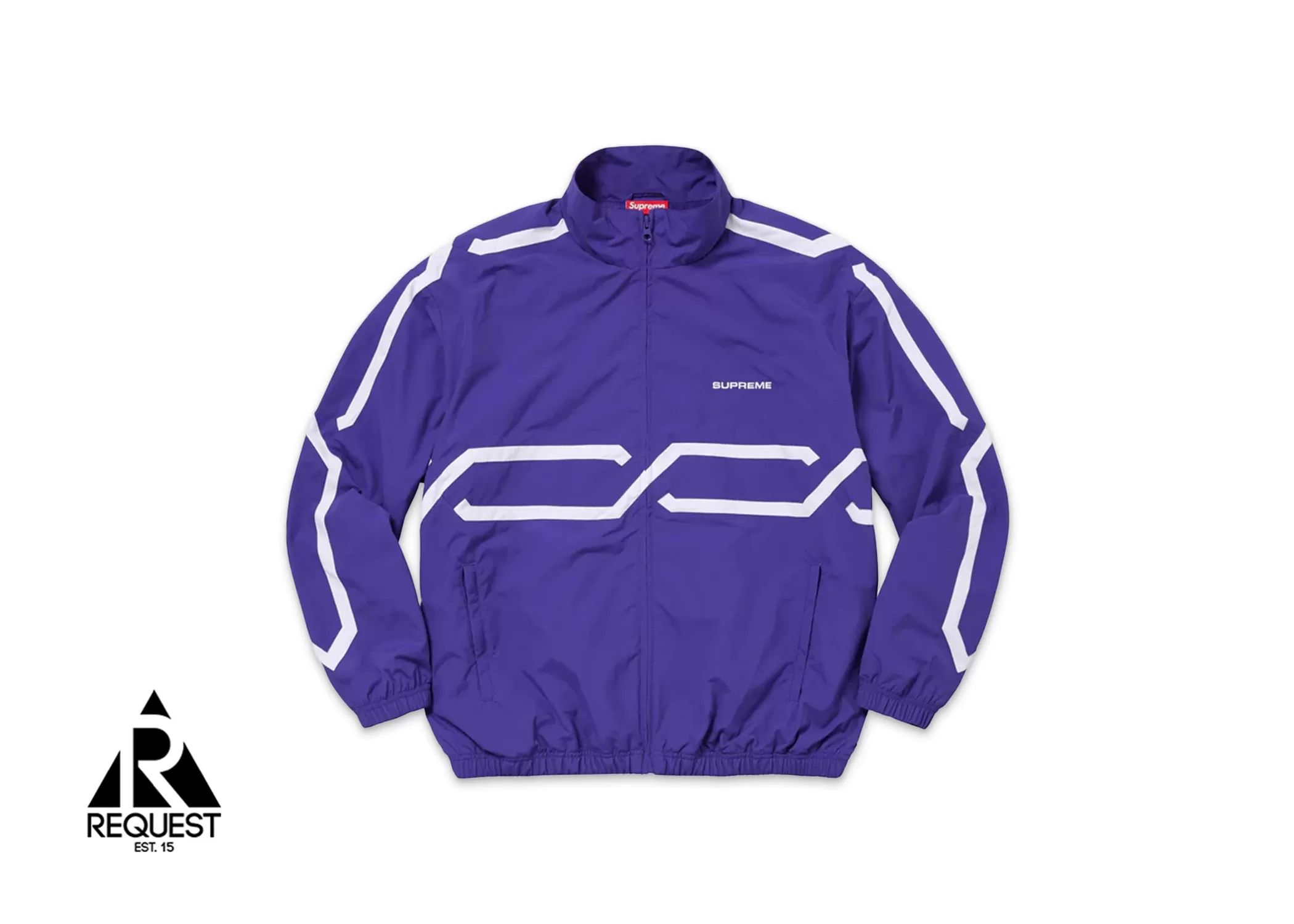 Supreme Inset Link Track Jacket “Purple”