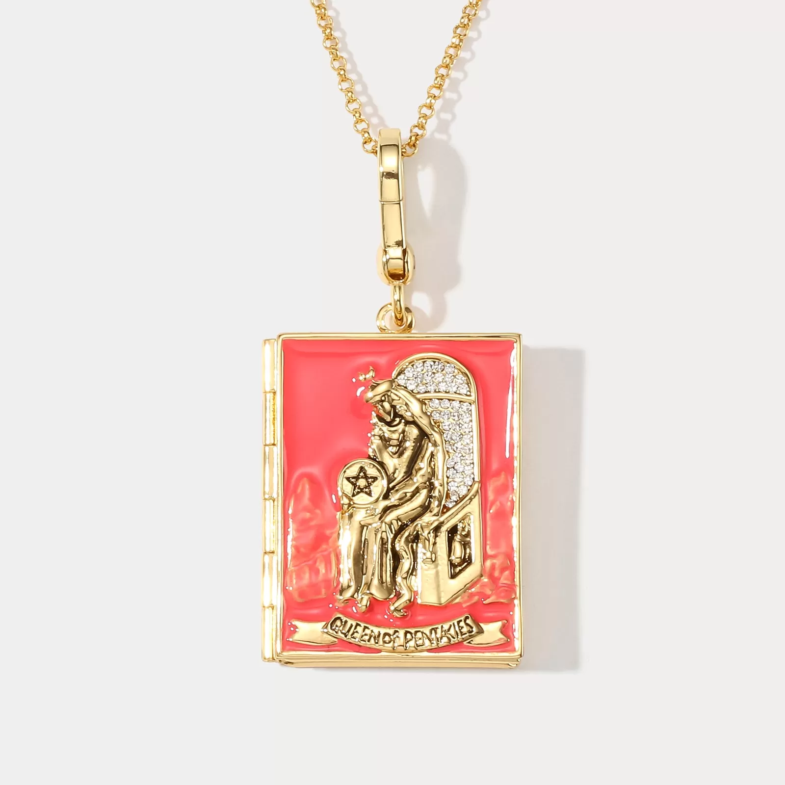 Tarot Magic Locket Necklace