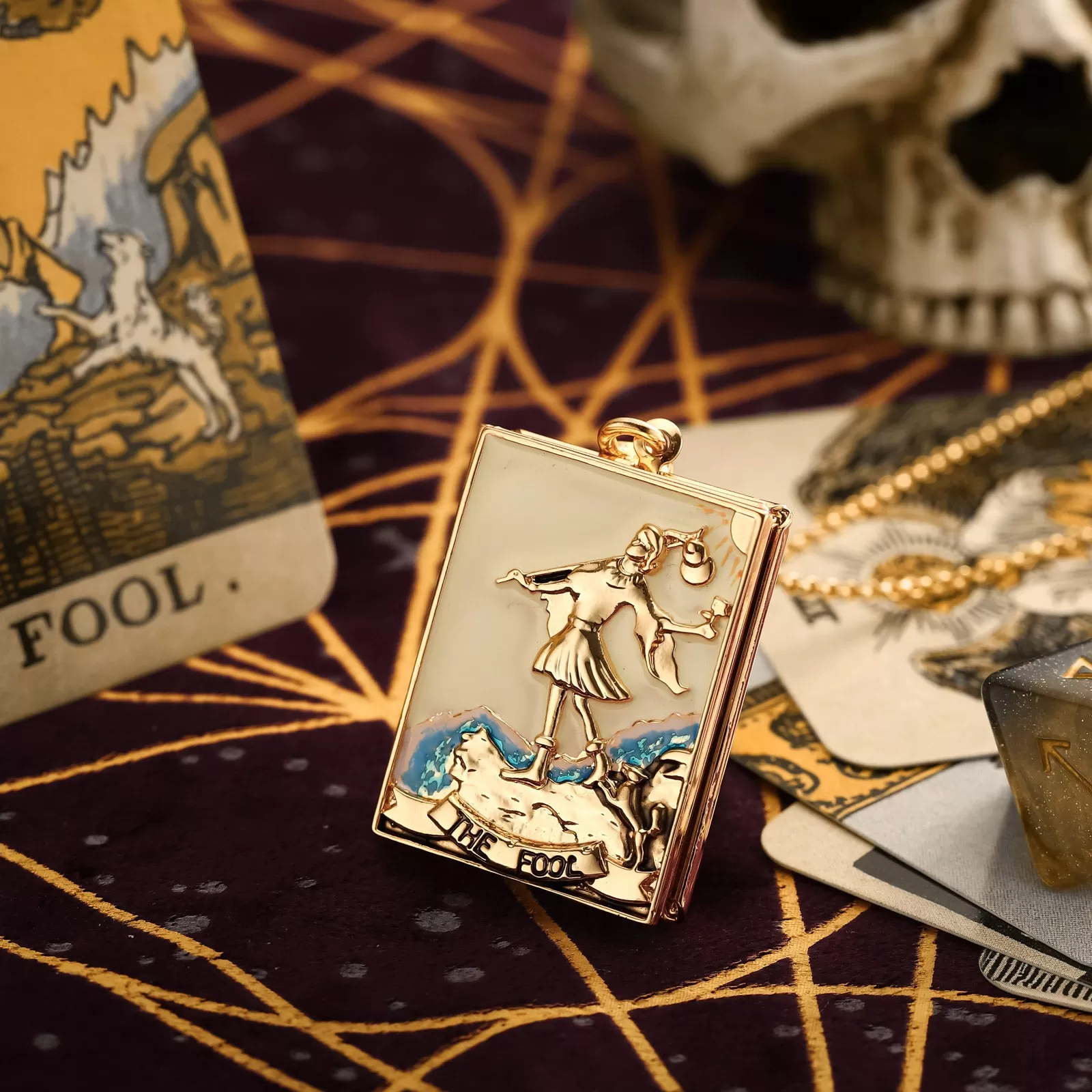 Tarot Magic Locket Necklace