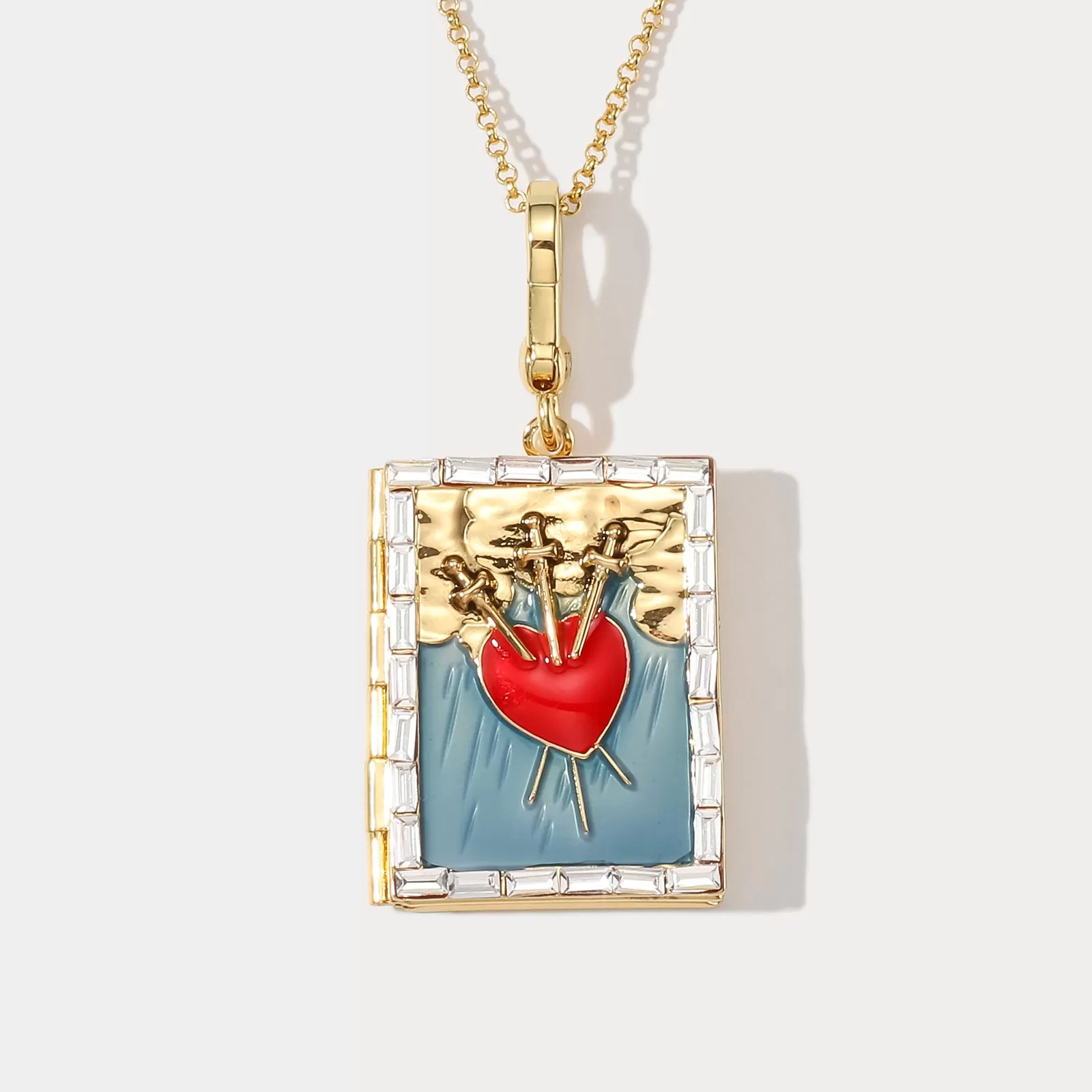 Tarot Magic Locket Necklace