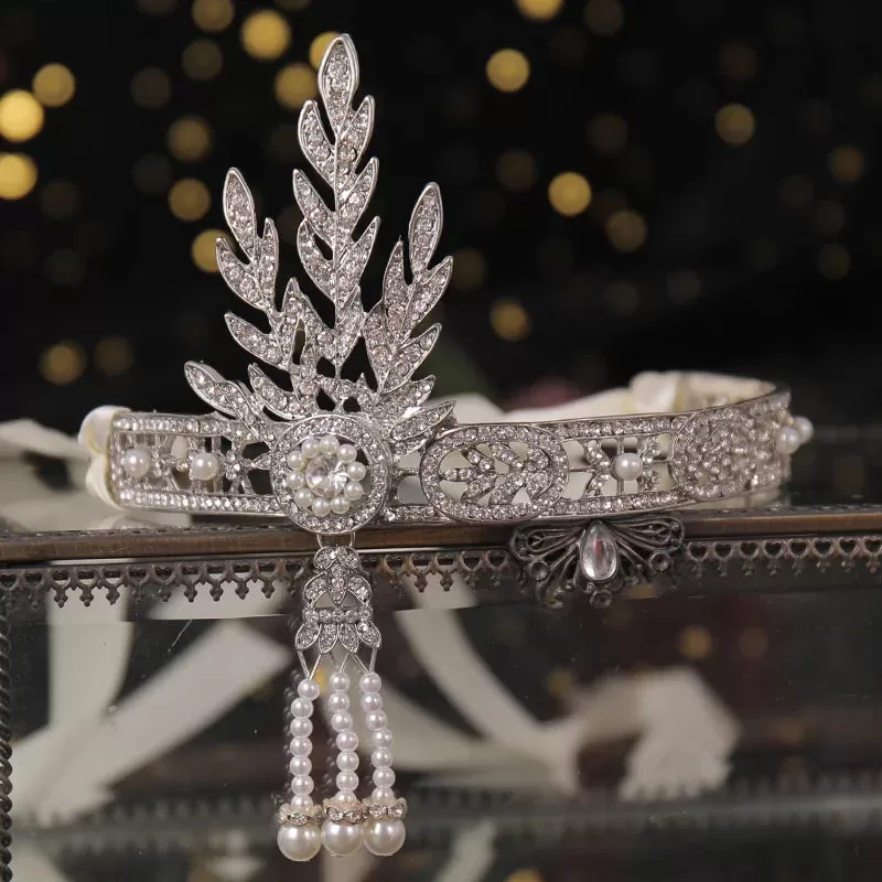 The Selma Crystal Headband Tiara