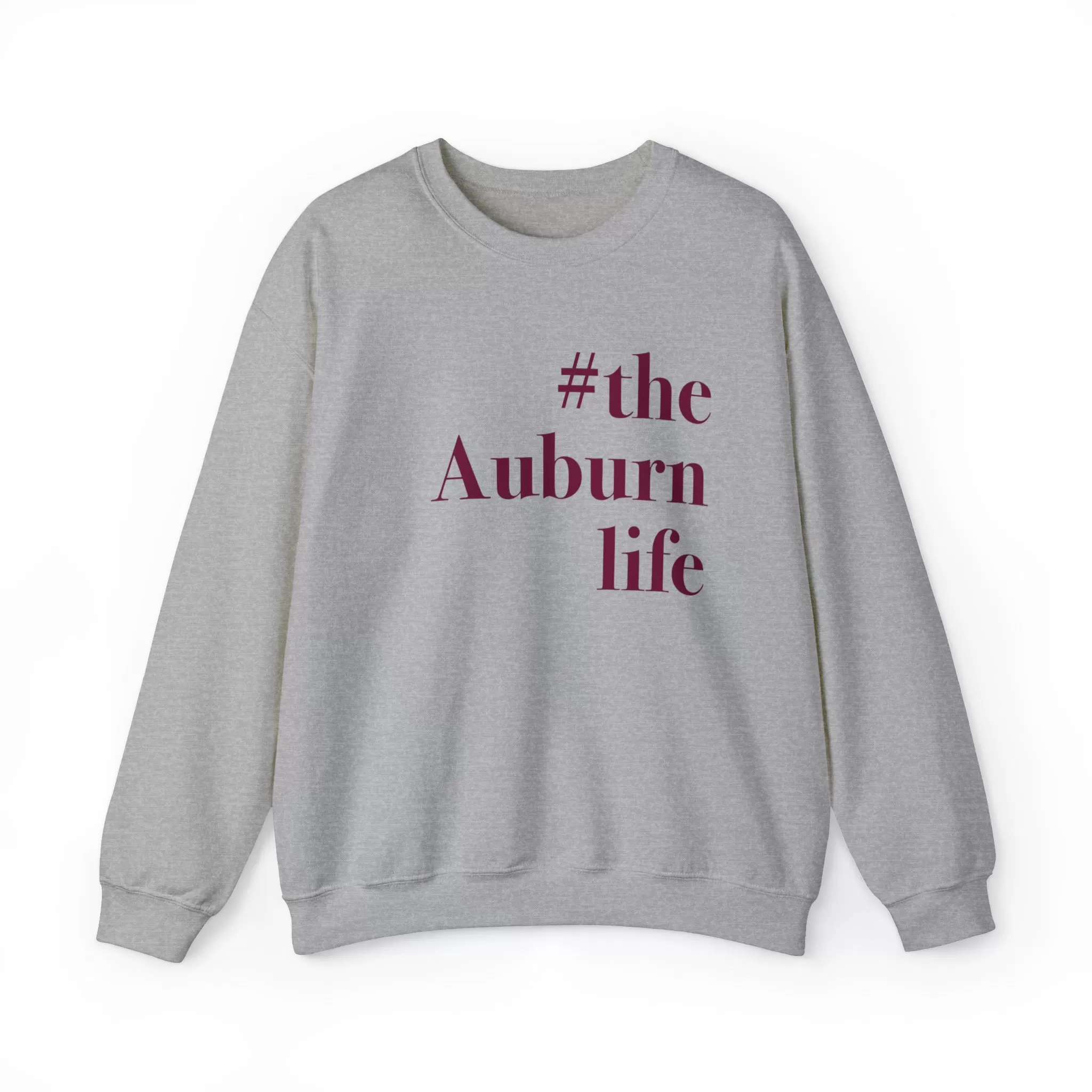 #theauburnlife Unisex Heavy Blend™ Crewneck Sweatshirt